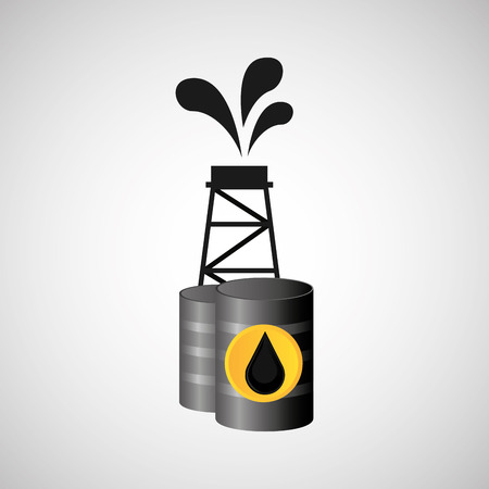 oil industry design, vector illustration eps10 graphicのイラスト素材
