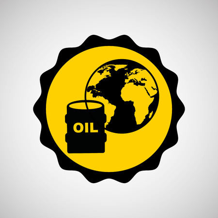 oil industry design, vector illustration eps10 graphicのイラスト素材