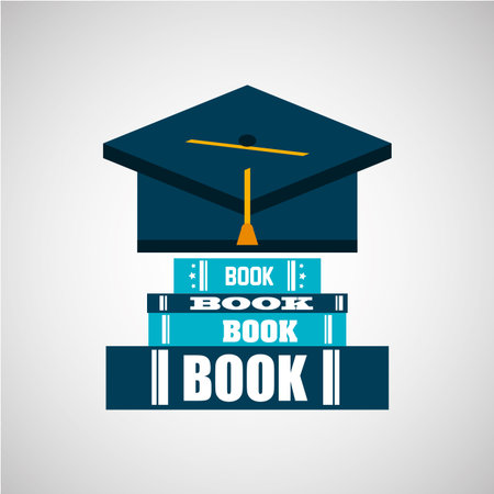 graduation celebration design, vector illustration eps10 graphicのイラスト素材