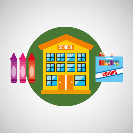 education concept design, vector illustration  graphicのイラスト素材