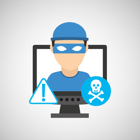 security system design, vector illustrationのイラスト素材