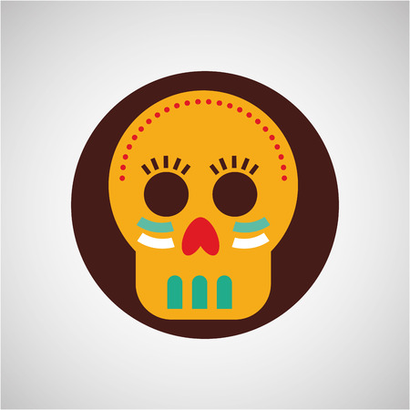 mexican culture design, vector illustration eps10 graphicのイラスト素材