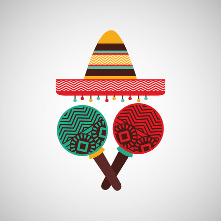 mexican culture design, vector illustration eps10 graphicのイラスト素材