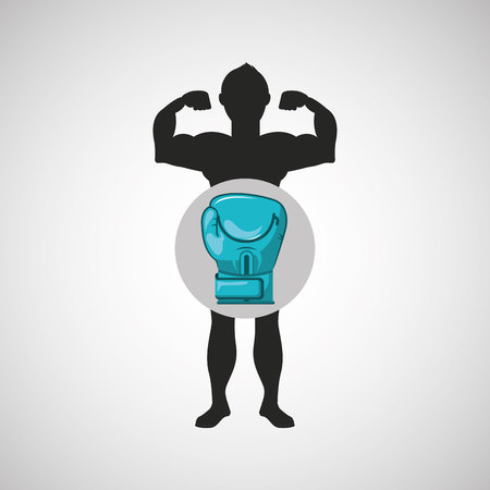 fitness gym design, vector illustration eps10 graphicのイラスト素材