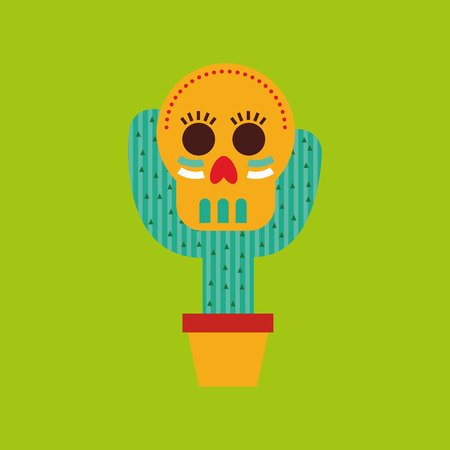 mexican culture design, vector illustration eps10 graphicのイラスト素材