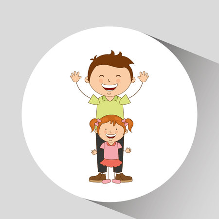 family home design, vector illustration eps10 graphicのイラスト素材