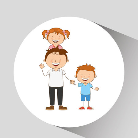 family home design, vector illustration eps10 graphicのイラスト素材