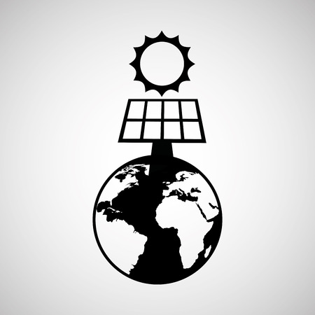 solar energy design, vector illustration eps10 graphicのイラスト素材