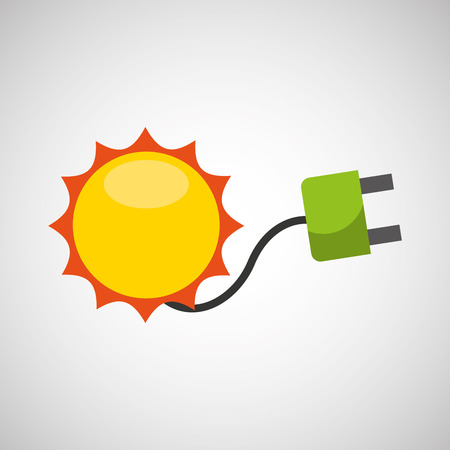 solar energy design, vector illustration eps10 graphicのイラスト素材