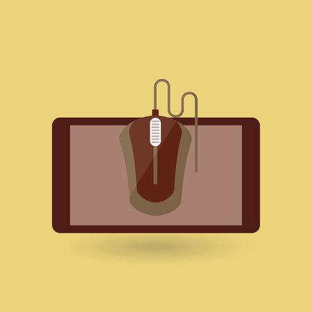 computer technology design, vector illustration eps10 graphicのイラスト素材