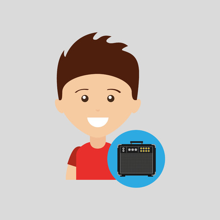 media player  design, vector illustration eps10 graphicのイラスト素材
