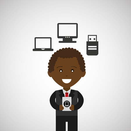 user technology design, vector illustration graphicのイラスト素材