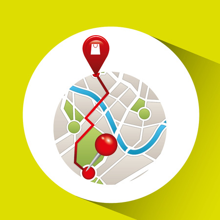 gps service design, vector illustration eps10 graphicのイラスト素材