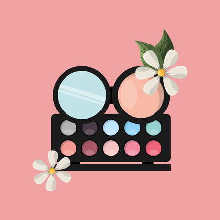 female makeup design, vector illustration eps10 graphicのイラスト素材