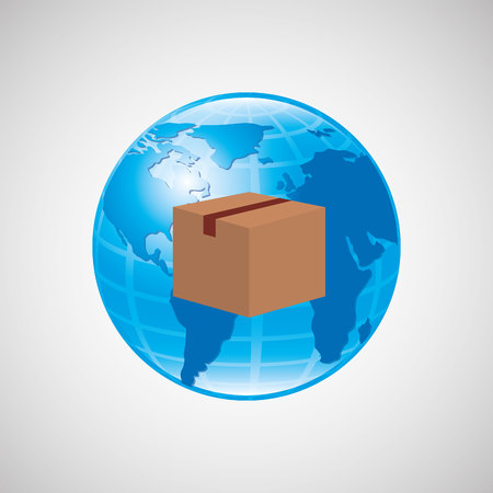 delivery service design, vector illustration eps10 graphicのイラスト素材