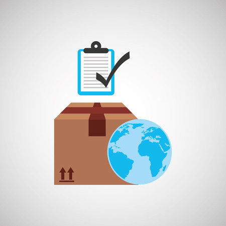 delivery service design, vector illustration eps10 graphicのイラスト素材