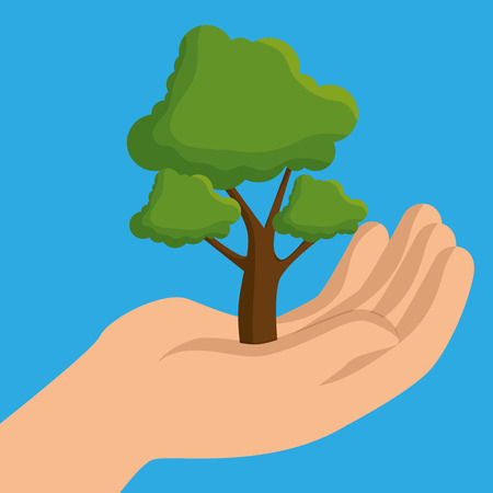 eco friendly design, vector illustration eps10 graphicのイラスト素材