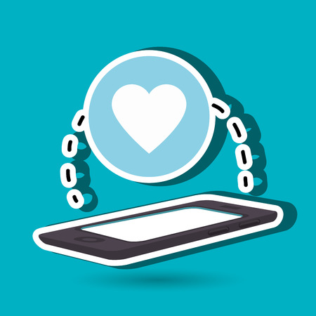 social media marketing design, vector illustration graphicのイラスト素材