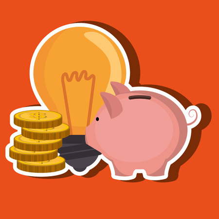 money concept design, vector illustration eps10 graphicのイラスト素材