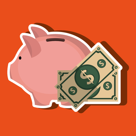 money concept design, vector illustration eps10 graphicのイラスト素材