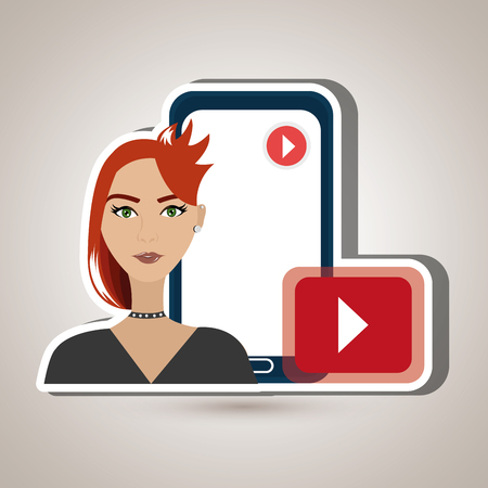 social network user design, vector illustration eps10 graphicのイラスト素材