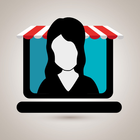 business online design, vector illustration eps10 graphicのイラスト素材