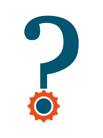 question mark isolated icon design, vector illustration  graphicのイラスト素材