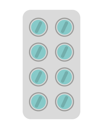 pill isolated icon design, vector illustration  graphicのイラスト素材