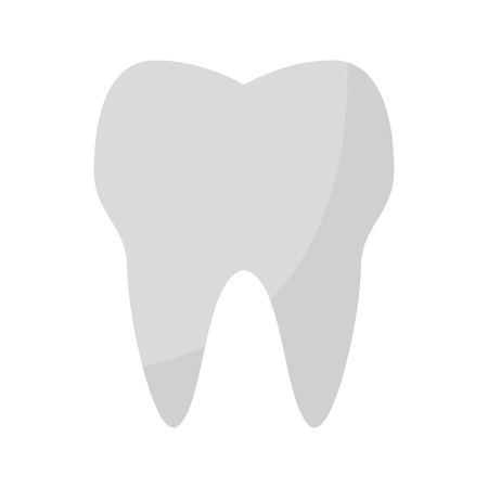 tooth white isolated icon design, vector illustration  graphicのイラスト素材