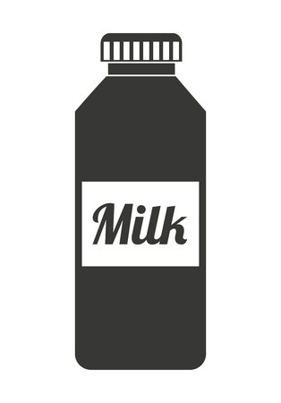 bottle milk  isolated icon design, vector illustration  graphicのイラスト素材
