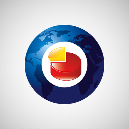 world planet with  isolated icon design, vector illustration  graphicのイラスト素材
