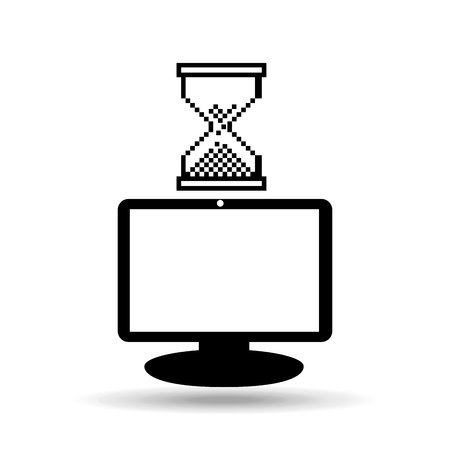 electronic commerce isolated icon design, vector illustration  graphicのイラスト素材