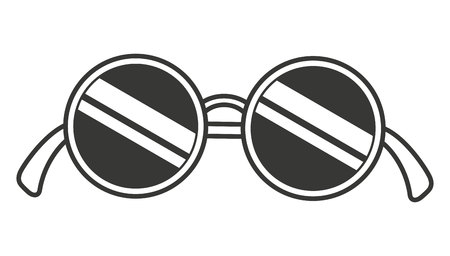 party glasses isolated icon design, vector illustration  graphicのイラスト素材