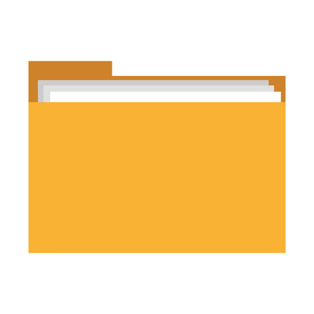 Folder and files theme design, vector illustration flat icon design.のイラスト素材