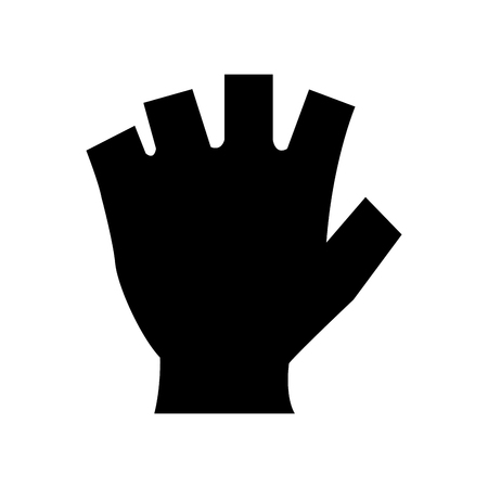 Gym and fitness equipment graphic design, vector illustration icon.のイラスト素材