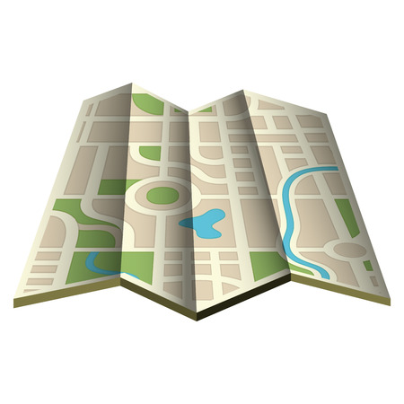 Orienteering equipment isolated icon, vector illustration graphic design.のイラスト素材