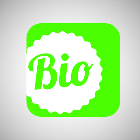 save ecology bio icon, green concept, vector illustrationのイラスト素材