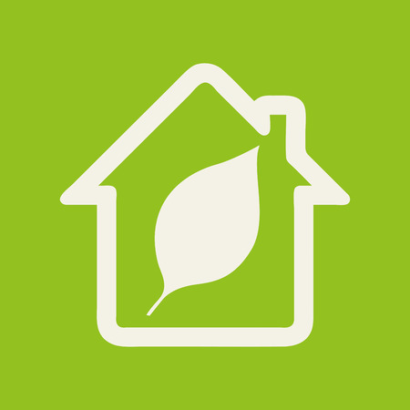save ecology bio icon, green concept, vector illustrationのイラスト素材