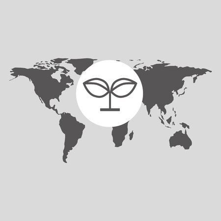 save ecology green concept, vector illustration design eps10のイラスト素材