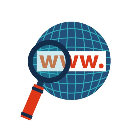 Technology concept represented by intermet media icon. Colorfull and flat illustration.のイラスト素材