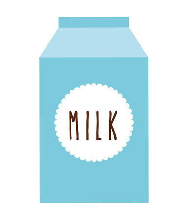 box milk  isolated icon design, vector illustration  graphicのイラスト素材