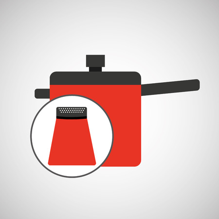 kitchen tools food Cookware isolated, vector illustrationのイラスト素材