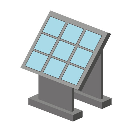 panel solar  isolated icon design, vector illustration  graphicのイラスト素材