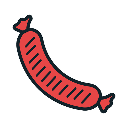 Delicious food icon, gastronomy theme desifn vector illustration graphic.のイラスト素材