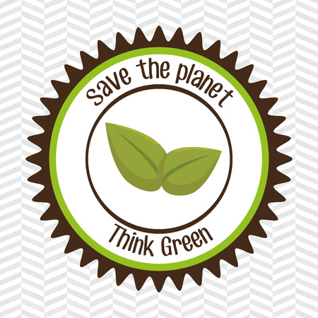 think green isolated icon design, vector illustration  graphicのイラスト素材