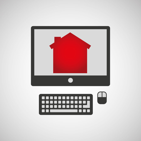 sale house home sold business isolated, vector illustrationのイラスト素材