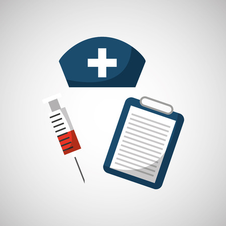 healthcare medical health isolated, vector illustrationのイラスト素材