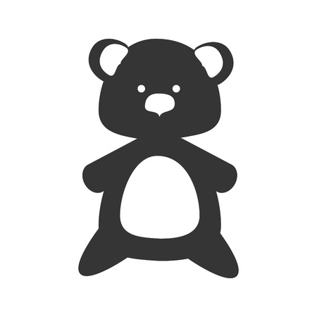 Toy for little kids isolated flat icon, vector illustration graphic design.のイラスト素材