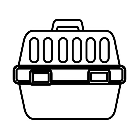 Animals and pets accesories isolated flat icon, vector ilustration graphic.のイラスト素材