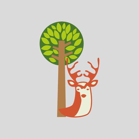 people person man boy scout camp isolated, vector illustration eps10のイラスト素材